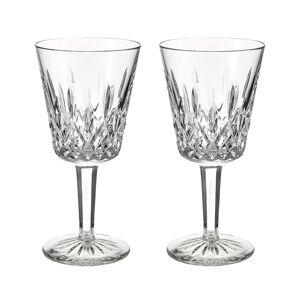 Waterford Mastercraft Lismore 1952 Goblet 8 OZ Set/2