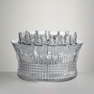Waterford Lismore Diamond 30cm Bowl Vodka Chill Set Waterford Lismore Diamond 30cm Bowl Vodka Chill Set