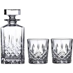 Waterford Marquis Markham 11oz Whiskey Glass, Pair & Square Decanter Waterford Marquis Markham 11oz Whiskey Glass, Pair & Square Decanter