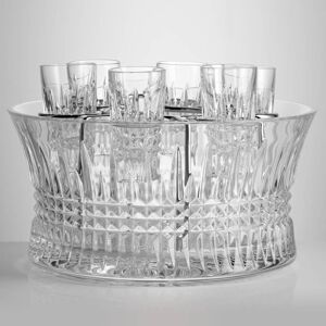 Waterford Lismore Diamond Vodka Set with Chill Bowl & Shot Glasses - Barware Gift Set Waterford Lismore Diamond Vodka Set with Chill Bowl & Shot Glasses - Barware Gift Set