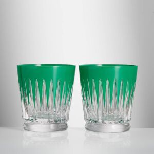 Waterford New Year Firework Green Tumblers, Set of 2 Waterford New Year Firework Green Tumblers, Set of 2