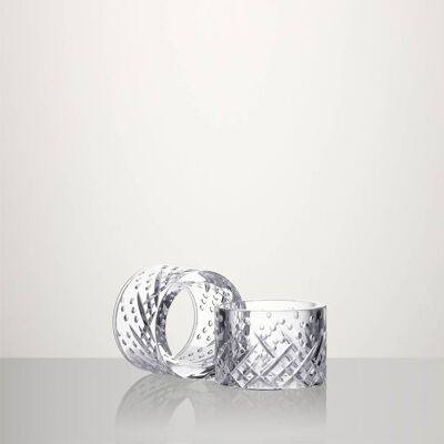 Waterford Celebrations Napkin Rings, Set of 2 Waterford Celebrations Napkin Rings, Set of 2