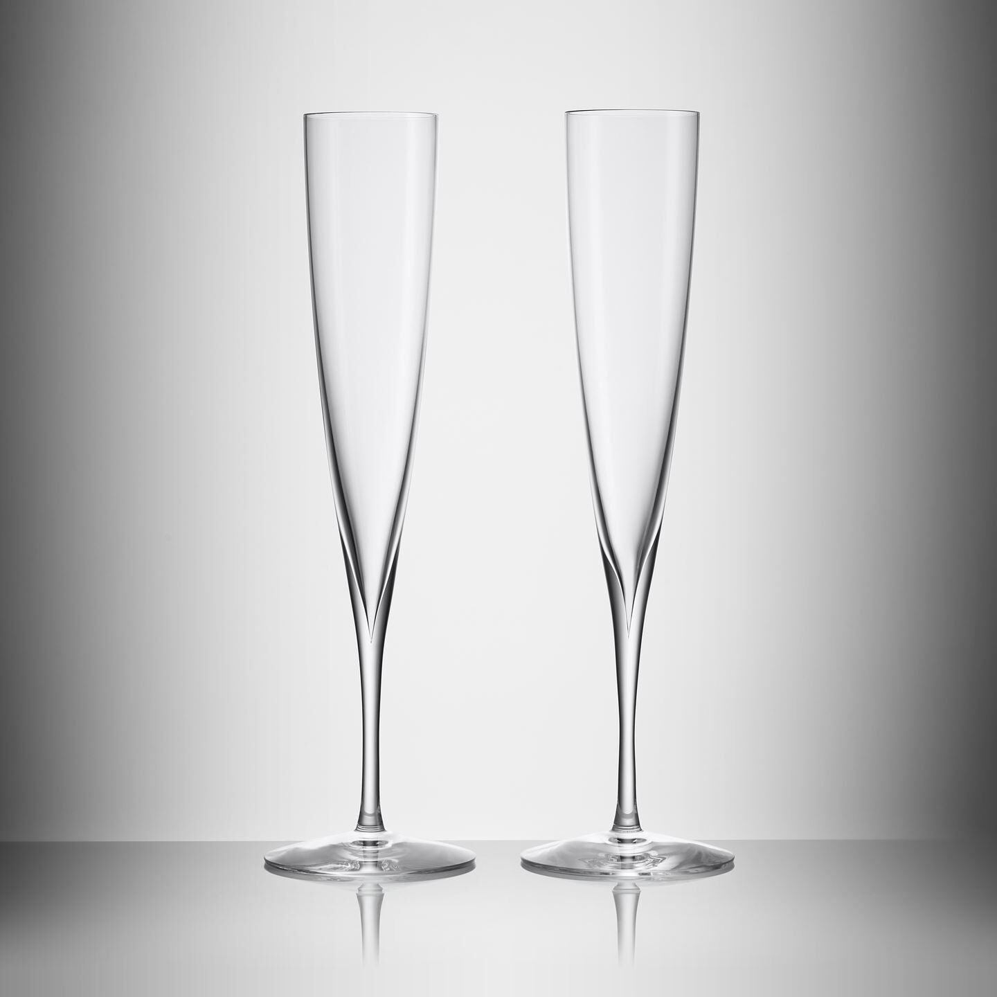 Waterford Elegance Champagne Trumpet Champagne Flute, Set of 2