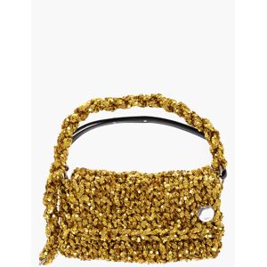 Jil Sander Knitted Shoulder Bag With Sequins size Unica - Female