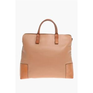 Corneliani Lambskin Travel Bag with Contrasting Handles size Unica - Male