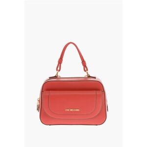 Moschino LOVE Faux Leather Handbag with Visible Stitching size Unica - Female