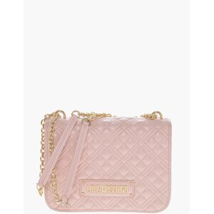 Moschino LOVE Faux Leather Quilted Shoulder Bag with LM on the back size Unica - Female