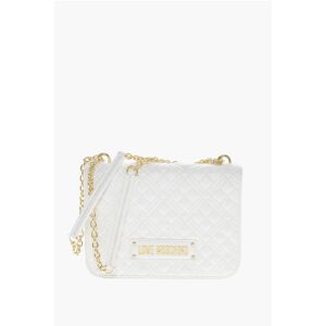 Moschino LOVE Faux Leather Quilted Shoulder Bag with LM on the back size Unica - Female