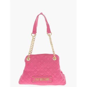 Moschino LOVE Quilted Mini Handle Bag with Golden Logo size Unica - Female