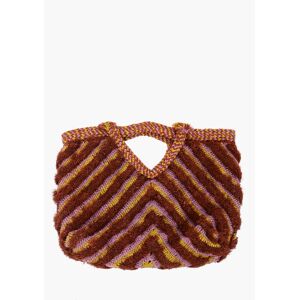 Made for a Woman Raffia Hand Bag with Fringes size Unica - Female