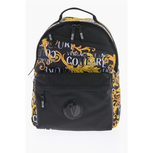 Versace JEANS COUTURE Baroque Patterned Fabric Backpack size Unica - Male