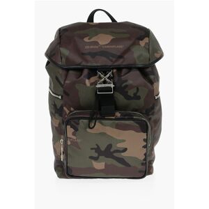 Off-White Camouflage Motif ARROW TUC Nylon Backpack size Unica - Male
