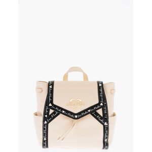 Moschino LOVE contrasting logoed detail faux leather backpack size Unica - Female