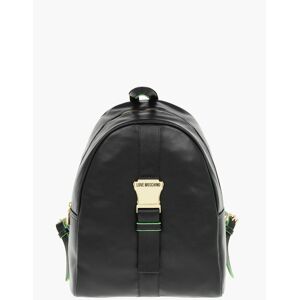 Moschino LOVE Logoed Shoulder Strap Faux Leather SAFETY Backpack size Unica - Female