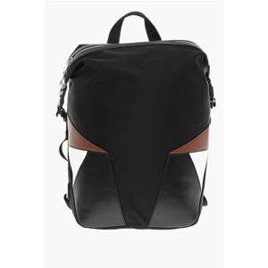 Neil Barrett Nylon and Leather MODERNIST Backpack with Contrast Applicati size Unic - Unisex