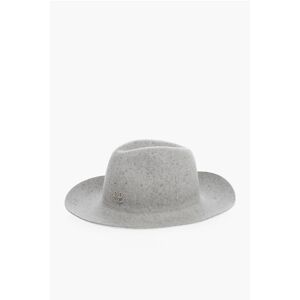 Ruslan Baginskiy Wool Felt Fedora Hat with Embossed Logo size S - Female