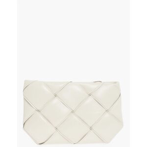 Bottega Veneta Woven Leather Pochette with Zip size Unica - Female