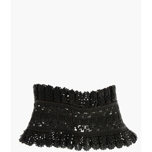 Dsquared2 Leather Corset Belt with Lace Design 180cm size Unica - Female Dsquared2 Leather Corset Belt with Lace Design 180cm size Unica - Female