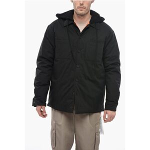 Off-White 4 Pockets Padded Jacket with Hood size L - Male