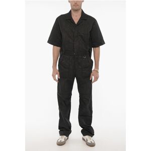 Marine Serre GOLD LINE Short Sleeve Jumpsuit with Front Zip size 46 - Male