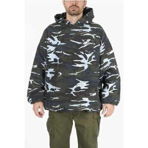 We11done Hoodie Camouflage Sweatshirt size S - Male