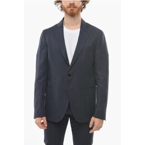 Corneliani Notch Lapel MOLVENA Silk and Linen Blazer size 52 - Male