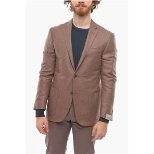 Corneliani Silk-blend ACADEMY SOFT Blazer with Hopsack Pattern size 50 - Male