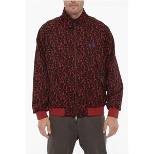 Baracuta NEEDLES Jacquard Fabric Bomber Jacket with Butterfly Embroid size 40 - Male