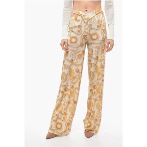 Marine Serre Jewel Print Palazzo Pants size 40 - Female