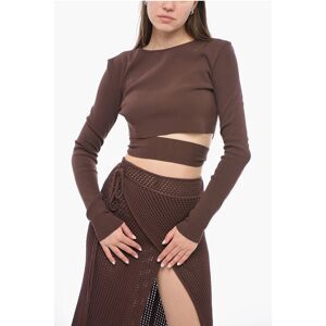 ANDREĀDAMO Long-sleeved Top With Cut-Out Detail size S - Female