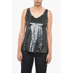 Parosh Sequined GENTLE Tank Top size S - Female