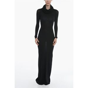 Balenciaga Turtleneck Stretchy Long Sleeved Maxi Dress size S - Female