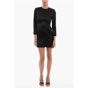 Alexander McQueen Long Sleeved Satin Dress size 40 - Female