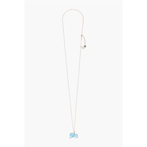 Christian Dior Chain Necklace With Plexiglass Pendant size Unica - Female