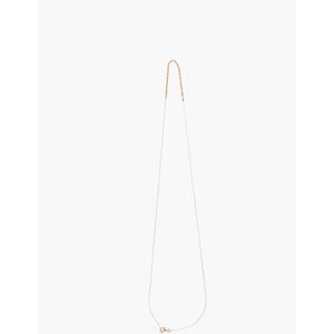 Bottega Veneta Golden Silver Necklace size Unica - Female