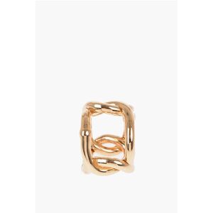 Bottega Veneta Golden Silver Ring size 13 - Female