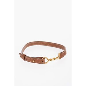 Celine Leather Necklace with Golden Detail size Unica - Female