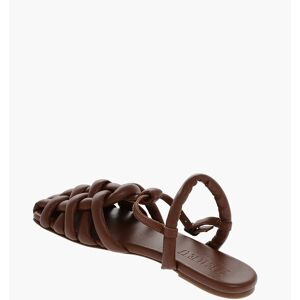 Hereu Leather CABERSA Ankle- Strap Sandals with Braided Design size 37 - Female