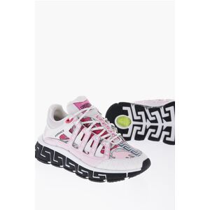 Versace Low-Top TRIGRECA Sneakers With Contrasting Print size 36 - Female