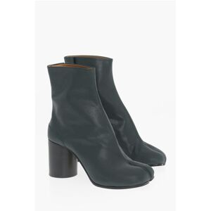 Maison Margiela MM22 Leather TABI Ankle Boots Heel 8cm size 35 - Female