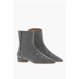 Maison Margiela MM22 Point Toe Twill Booties size 35 - Female