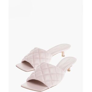 Bottega Veneta Quilted Leather Slides 4cm size 40 - Female