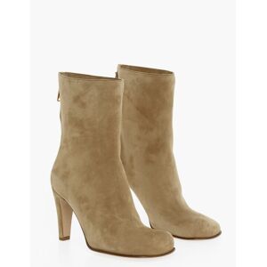 Bottega Veneta Suede Ankle Boots with Square Toe 9cm size 38 - Female