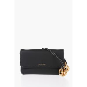 J.W.Anderson Leather Phone Pouch with Golden Detail size Unica - Female