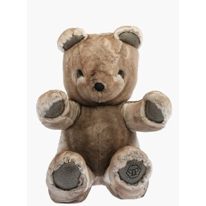 Philipp Plein Real Fur Teddy Bear 70 Soft Toy with Rhinestone Embellishmen size Unic - Unisex