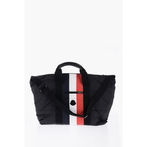 Moncler Padded BOHDAN Maxi Duffle Bag with Striped Details Frontal size Unica - Male