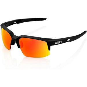100percent Speedcoupe Mirrored Sunglasses Soft Tact Black Mirror Multilayer Hiper Red/CAT2 unisex 100percent Speedcoupe Mirrored Sunglasses Soft Tact Black Mirror Multilayer Hiper Red/CAT2 unisex