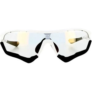 Scicon Aerotech Photochromic Sunglasses Gloss White Bronze Mirror/CAT 1-3 unisex Scicon Aerotech Photochromic Sunglasses Gloss White Bronze Mirror/CAT 1-3 unisex