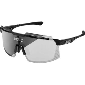 Scicon Aerowatt Foza Photochromic Sunglasses Black Gloss Photocromic Silver/CAT1-3 unisex Scicon Aerowatt Foza Photochromic Sunglasses Black Gloss Photocromic Silver/CAT1-3 unisex