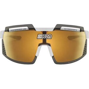 Scicon Aerowatt Foza Sunglasses Gloss White / Bronze Clear/CAT0 + Multimirror Bronze/CAT3 unisex Scicon Aerowatt Foza Sunglasses Gloss White / Bronze Clear/CAT0 + Multimirror Bronze/CAT3 unisex